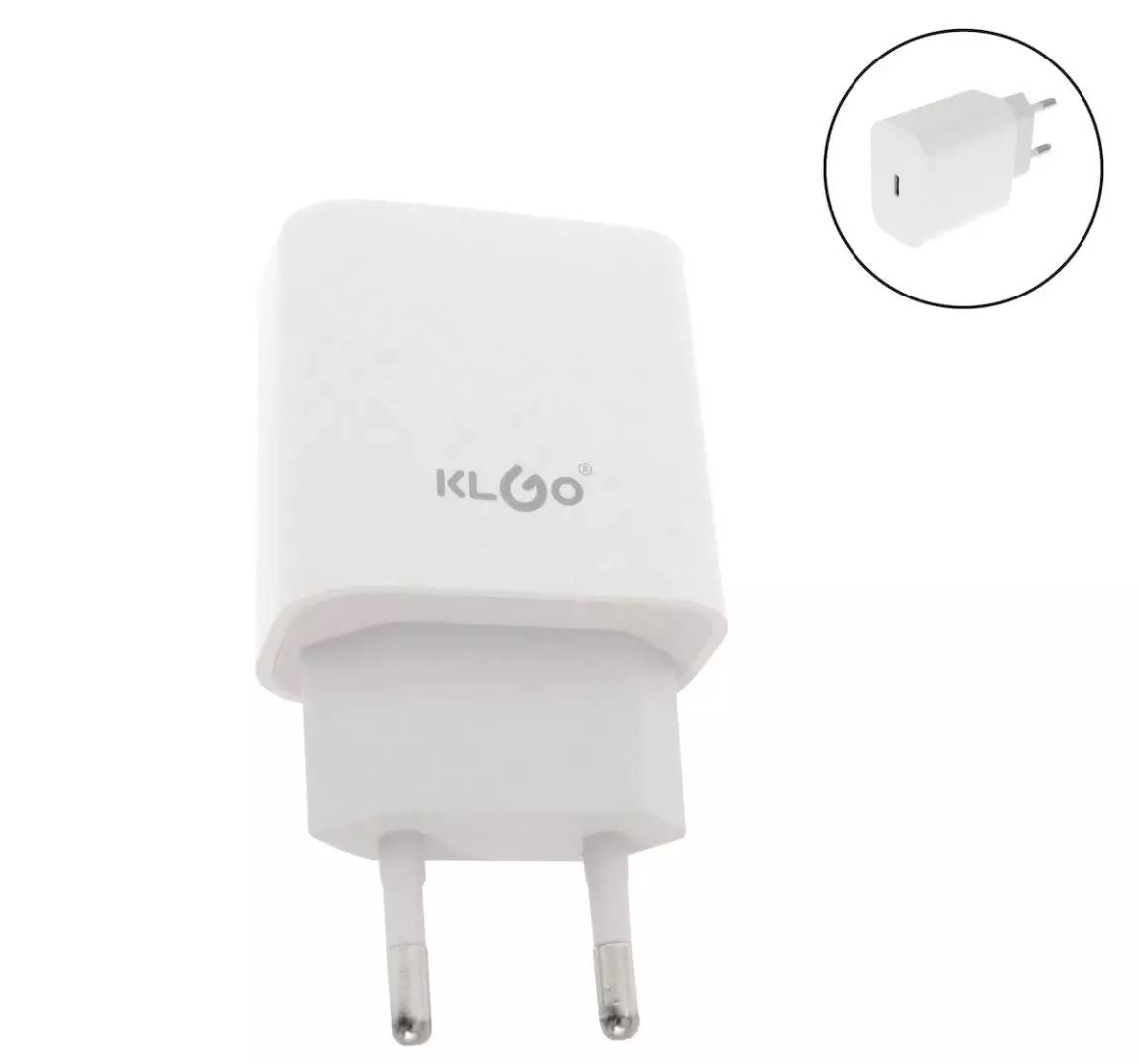 Single Port kLGO PD QC3.0 20W Fast Charger