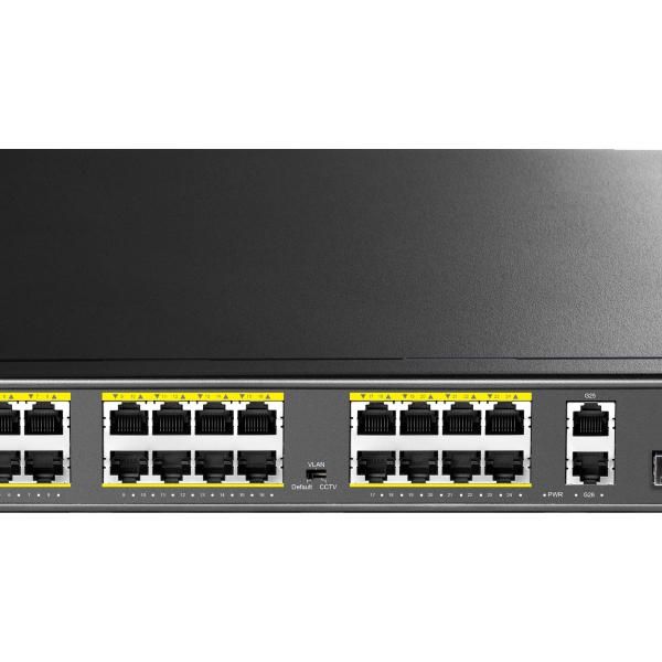 Cudy 26 Port With 24 Poe 290W 2 Gigabit 1Sfp Combo Switch Fs1026Ps1