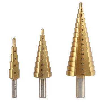 HSS Step Drill Bit Set (3pcs)