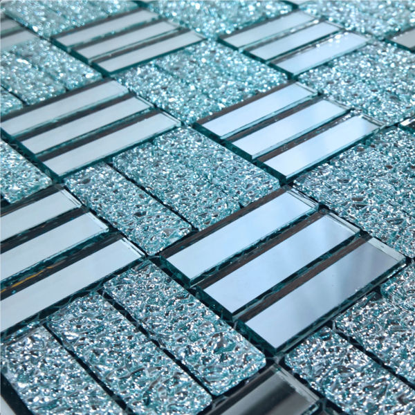 DIAMOND- STICK MOSAIC TILE- Pack of 4