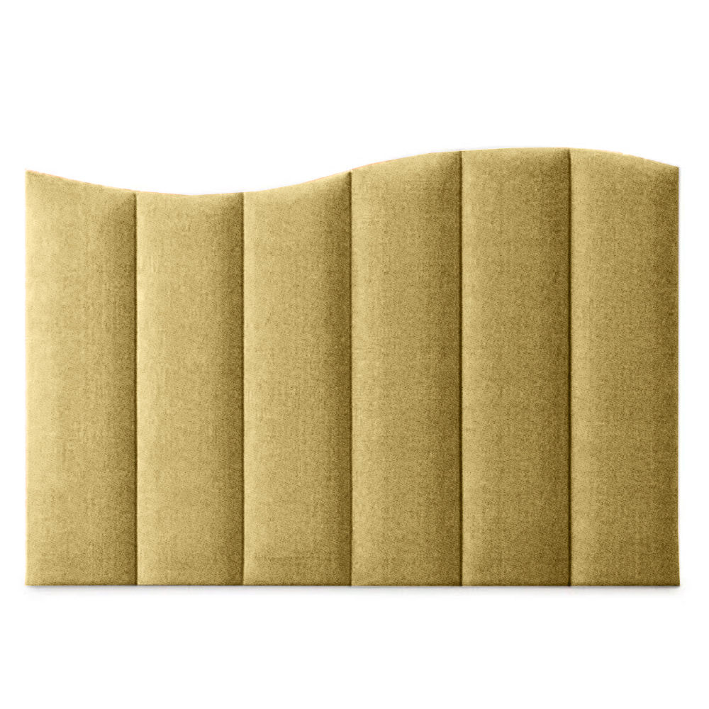 Magnolia Upholstered Boucle Headboard Amber Three Quarter