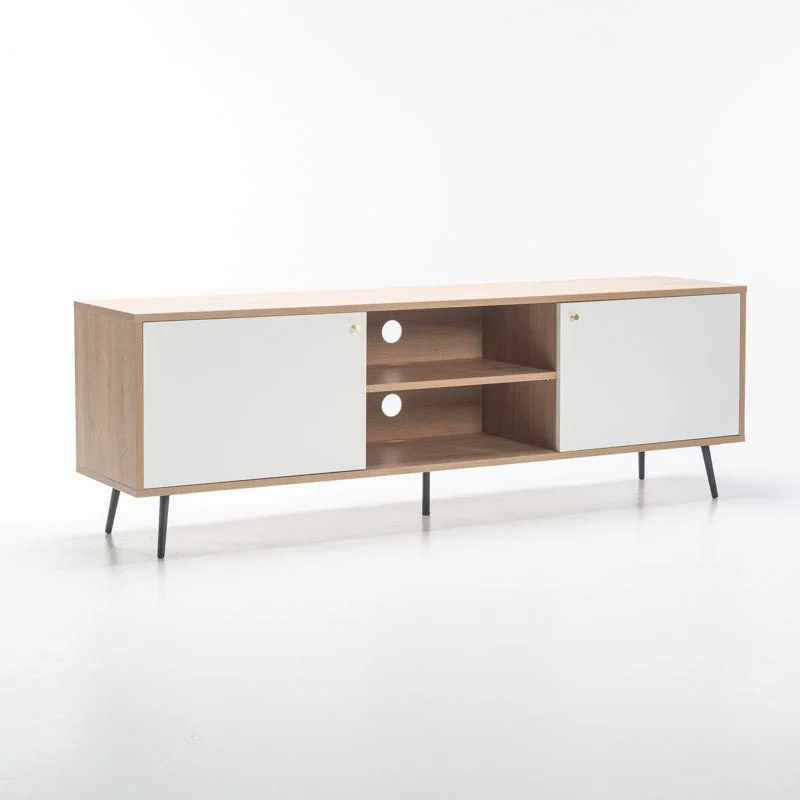 MONZA 2 Door TV Unit – Modern Entertainment Cabinet with Ample Storage