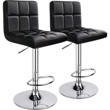 Hazlo Bar Stool Black