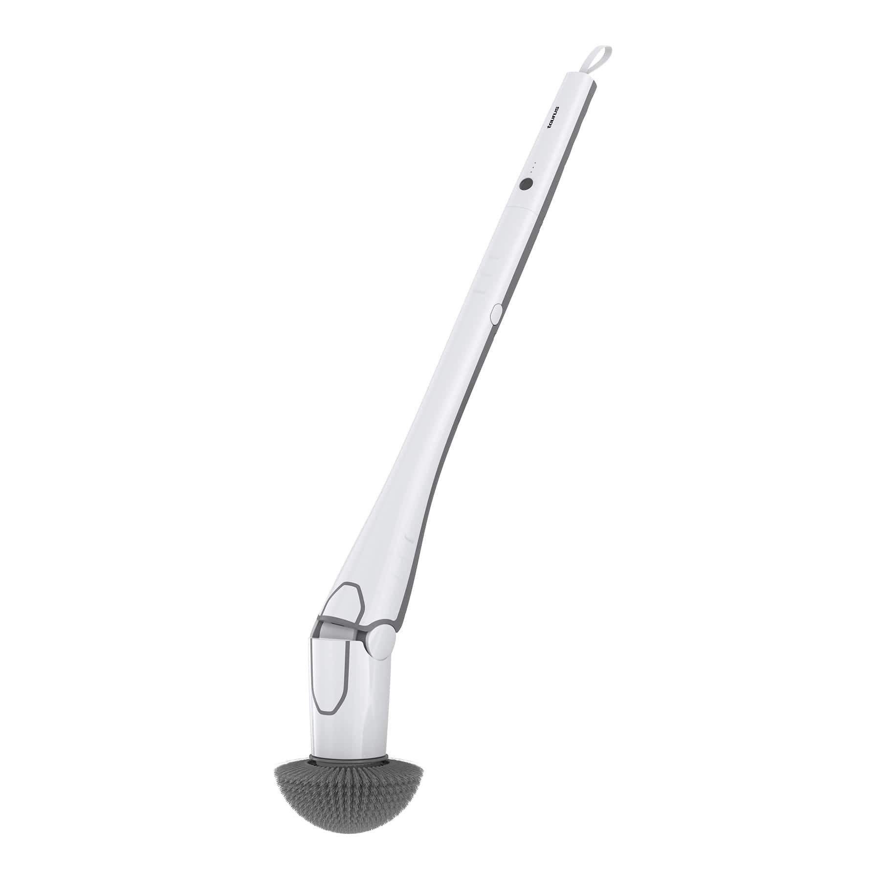 Taurus Cleaning Brush Rechargeable Plastic 1 Speed White 37W 