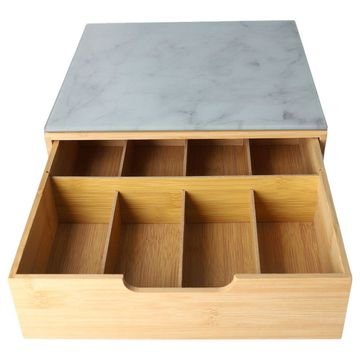 Bamboo Coffee Pods Drawer 30cm