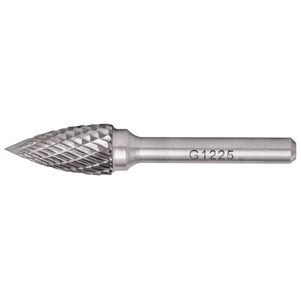 Rotary Burr Tungsten 12X25X6Mm Conical Curved