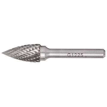 Rotary Burr Tungsten 12X25X6Mm Conical Curved