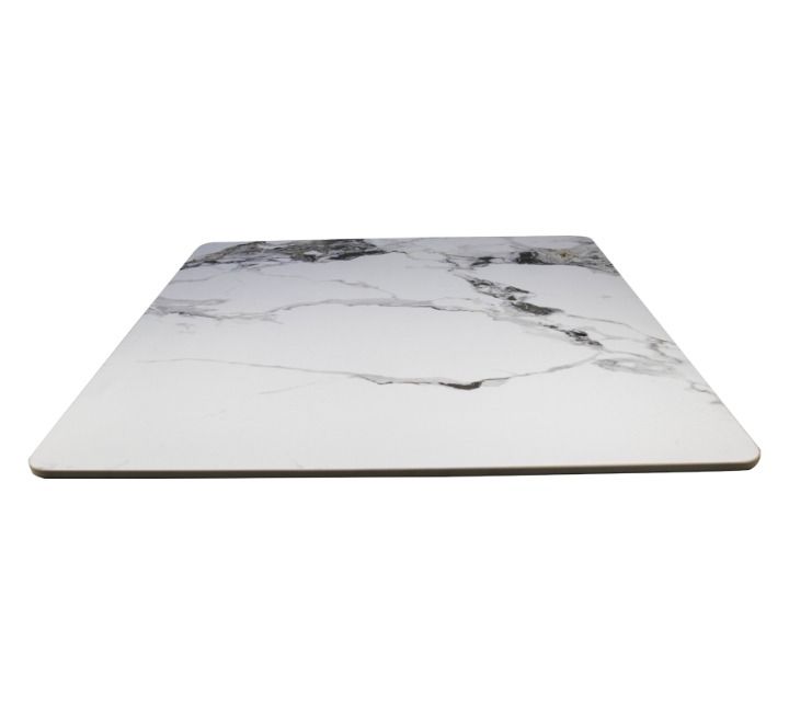 Vividitto -  Ceramic Cafe Table Top 80x80cm - White