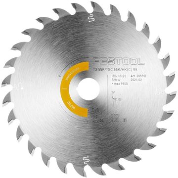 Saw Blade Wood Universal Hw 160X1,8X20 W