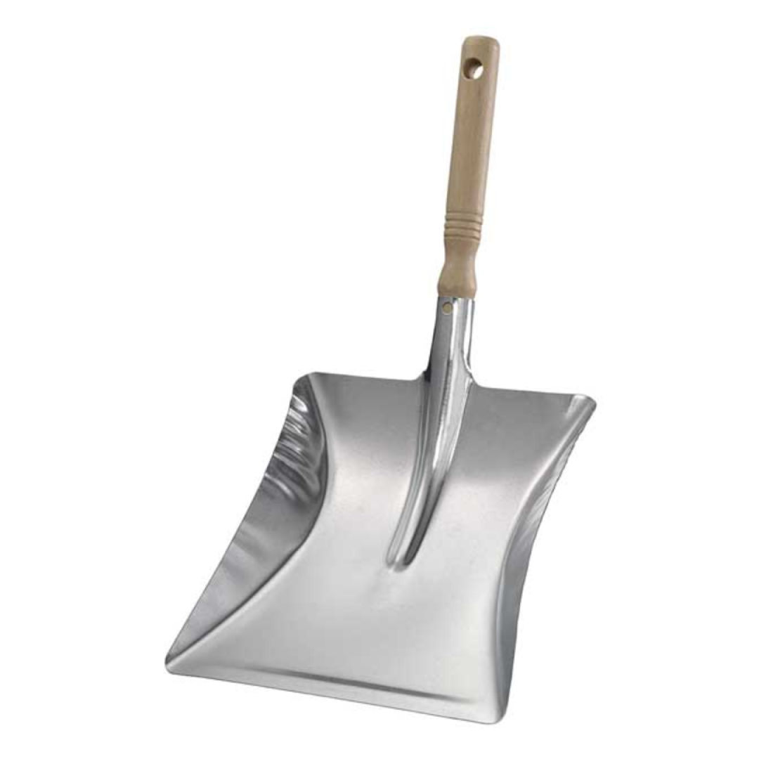 Leifheit Metal Dustpan with Wooden Handle