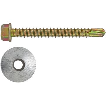 RUWAG Tek Screw & Bonded Washer 5.5mm x60mm ( Pack of 100 )