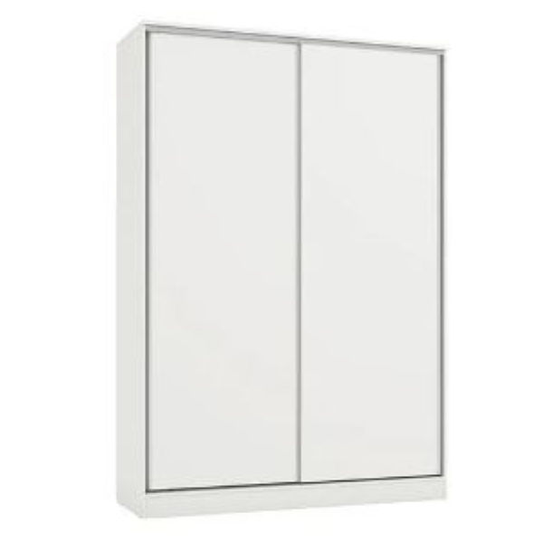 Caldera 2 Sliding Door Wardrobe White