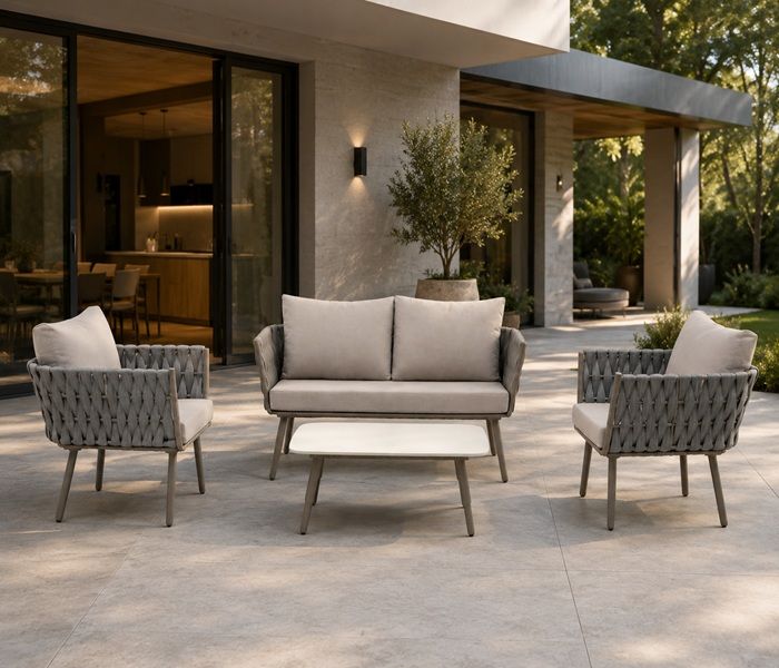 Prestige Home - Rovani 4 Piece Patio Lounge Set