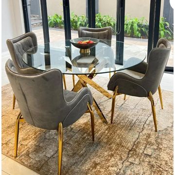 Amy 5 Piece Dining Room Set