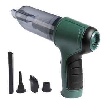 3 -1 Portable Rechargeable Cordless Vacuum Cleaner - Green