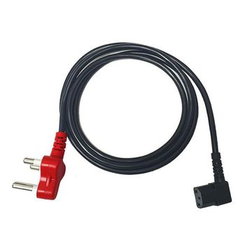 Locally Sourced 2M Right Angled Iec Power Cord With Dedicated Plug Top