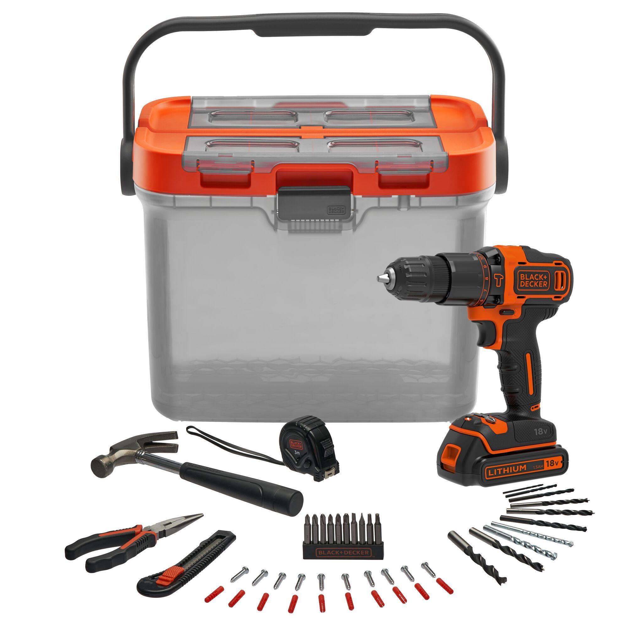 Black and decker 44 piece project kit hotsell