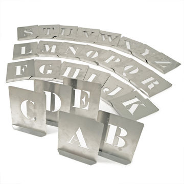 Kennedy 50Mm Set Of 26 Steel Stencil Letters