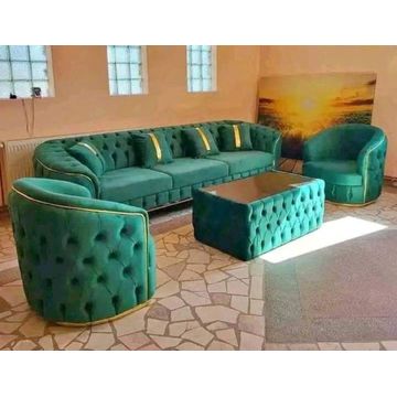 5-Seater Sofa Set with Coffee Table