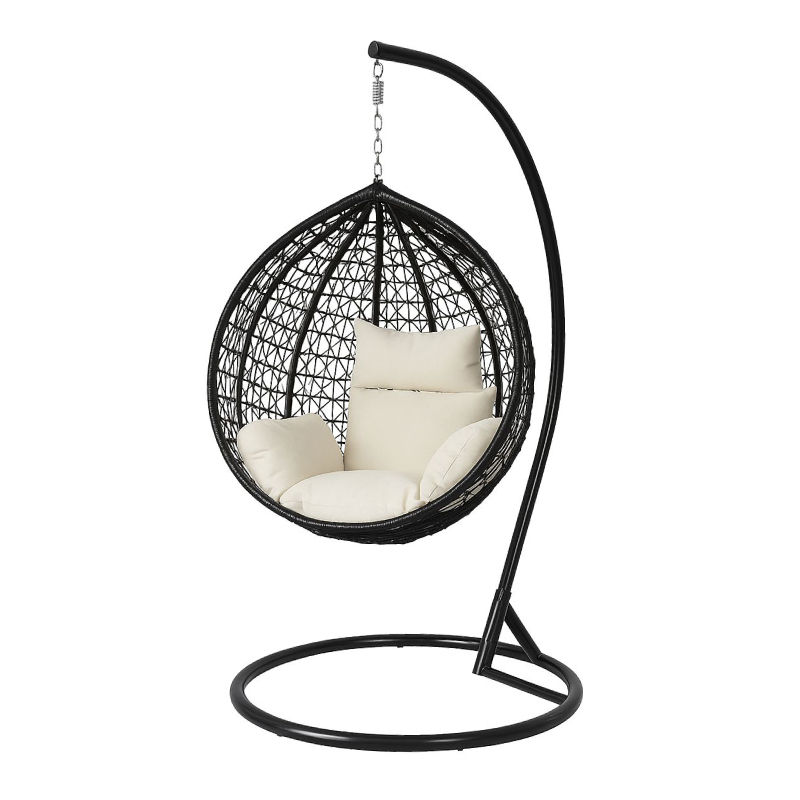Shayd - Nestelle Hanging Pod Chair - Black