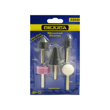 Mounted Stones - 6mm - Shank - 5/card - 8 Pack