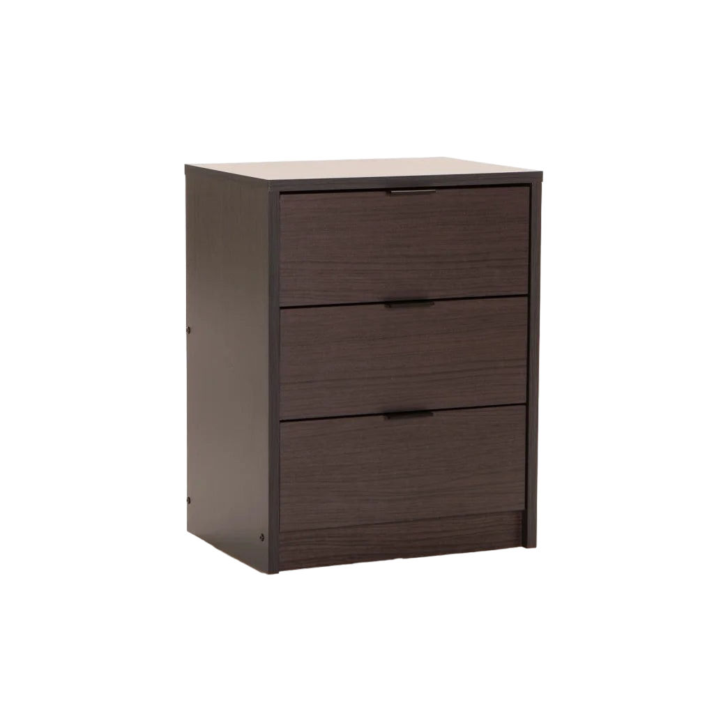 Vividitto - Ruzeiza 3 Drawer Pedestal - Wenge