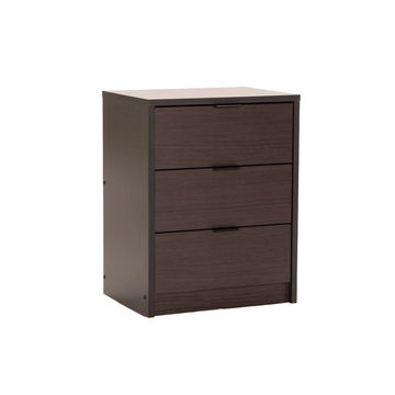 Vividitto - Ruzeiza 3 Drawer Pedestal - Wenge