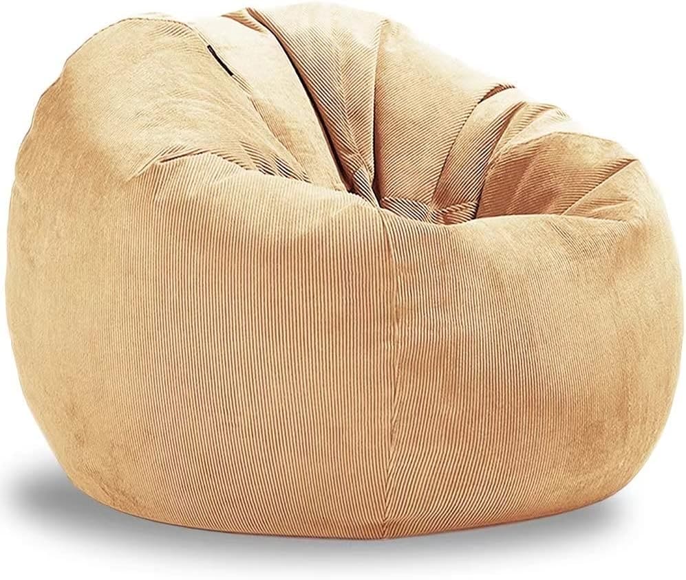 Figure It Out Furniture Cuddle Beanbag - Beige