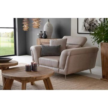 LAURENCE ARMCHAIR MODERN LOUNGE CHAIR SANDSTONE