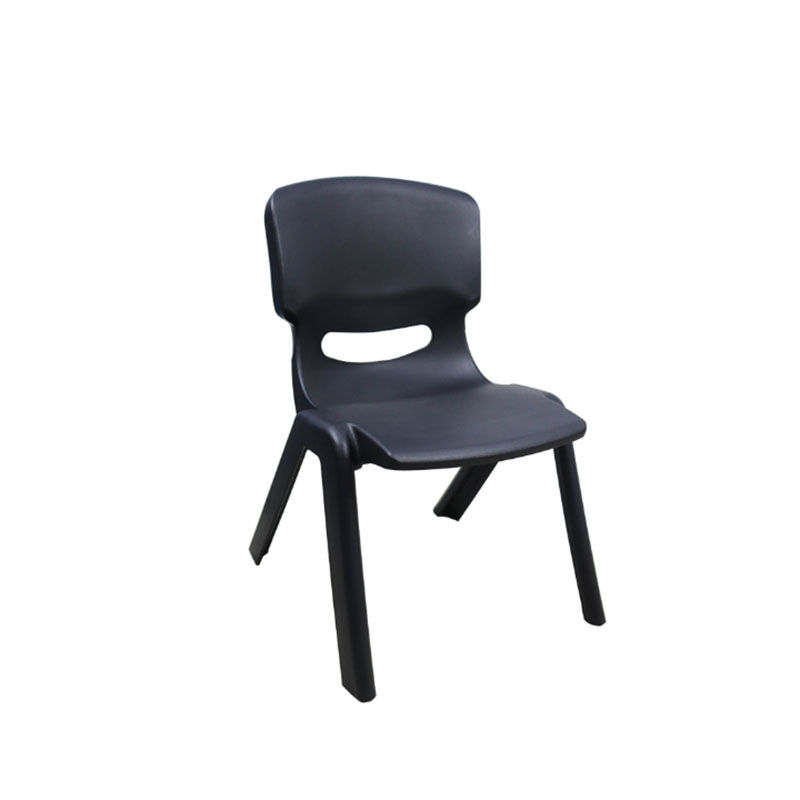 Vividitto - Kiddies Stackable Plastic Chair - Black