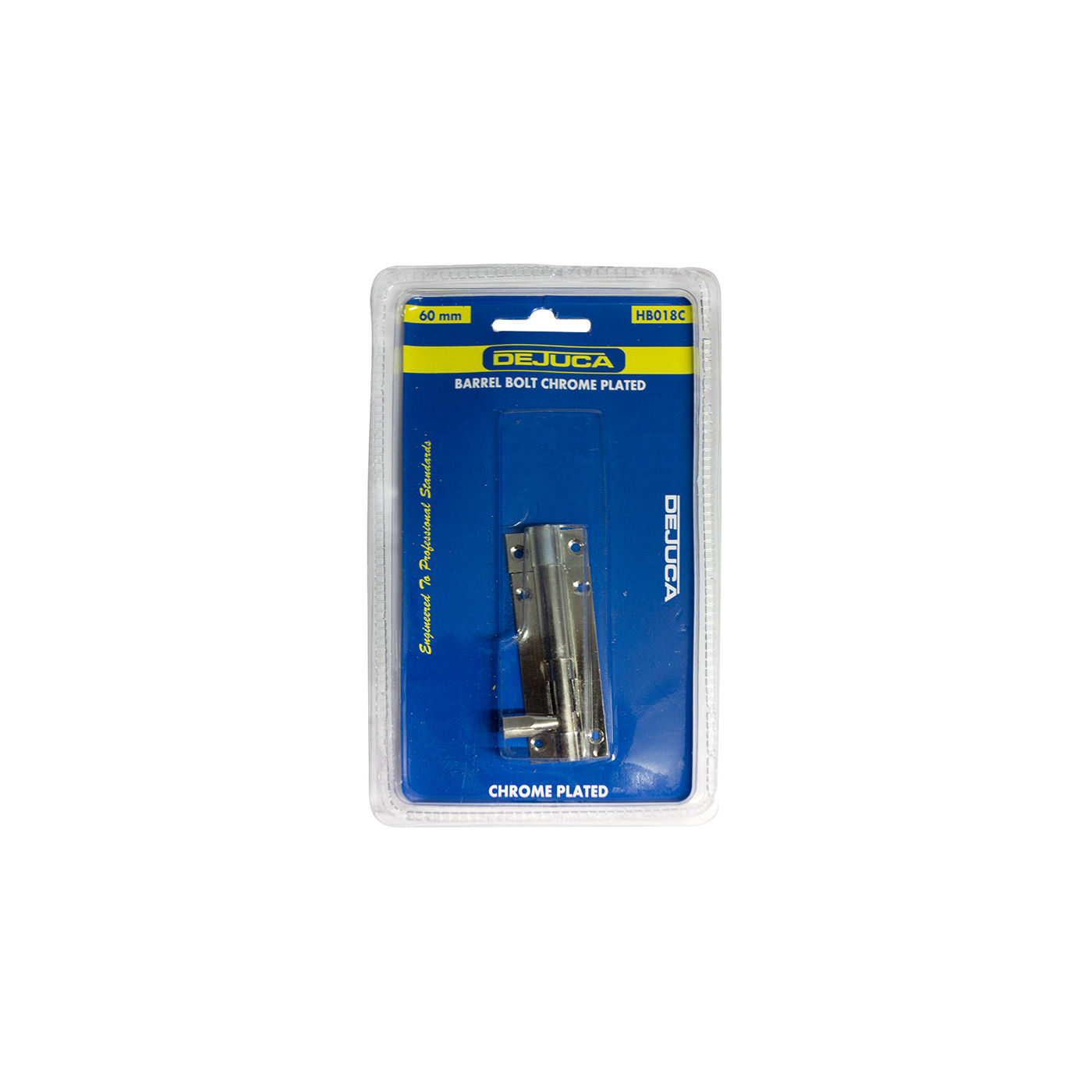 Dejuca - Barrel Bolt - Cp - 60mm - 1/Card - 8 Pack