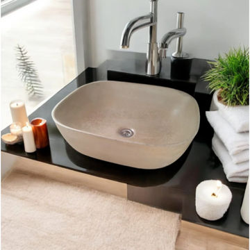 Aquadite Bespoke Sandstone Concrete Basin/Sink 50x40x15.5cm