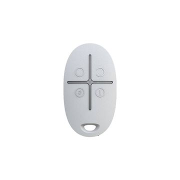 SpaceControl White - two-way wireless key fob with panic button