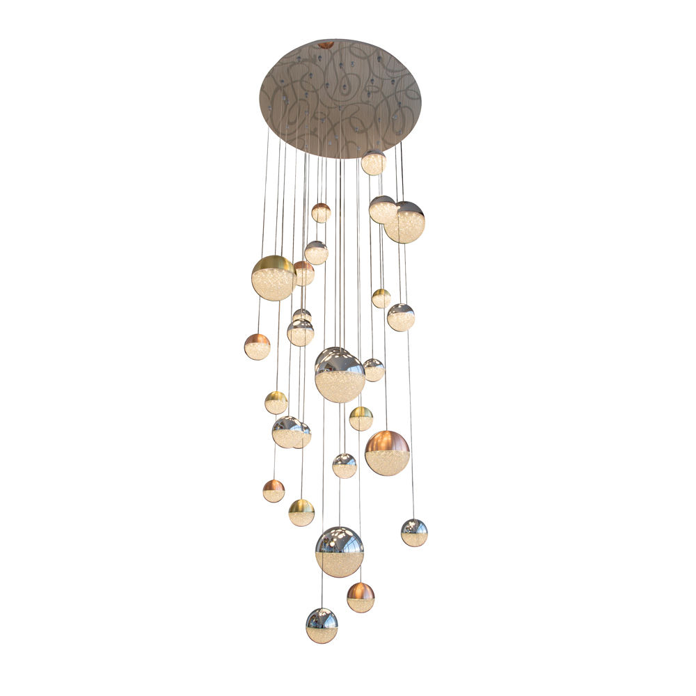 LED 27 Light Pendant  Pendant Lamping Incl 27 x Integrated SMD LEDs Lifetime 25000hrs