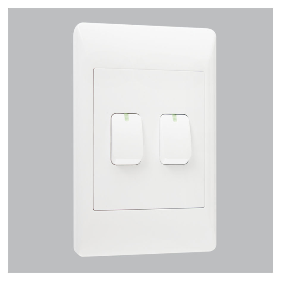 2 Lever 2 Way Switch â€“ 2 X 4