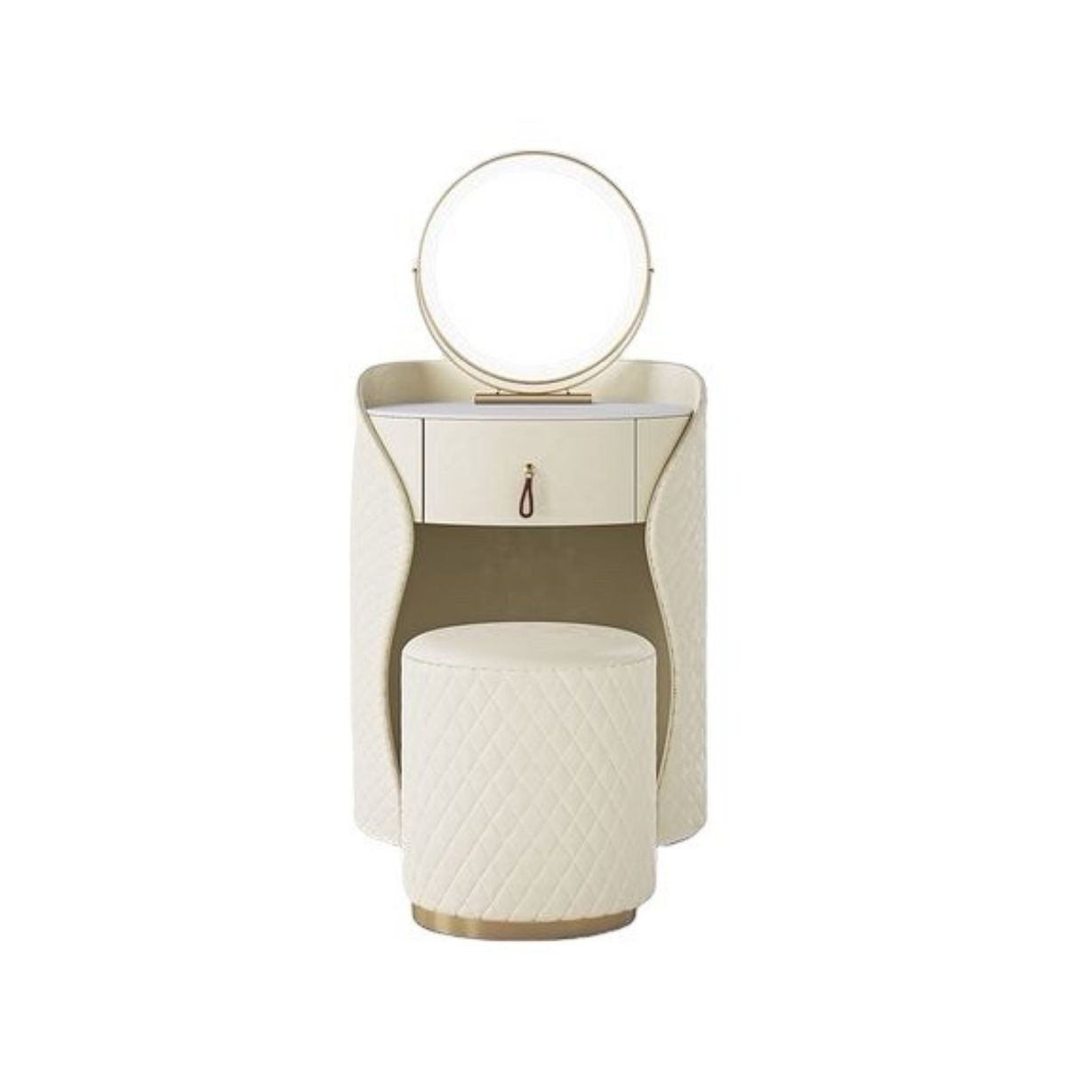 Dressing Table A Simple Small Light Luxury Mini Princess Style Makeup Table