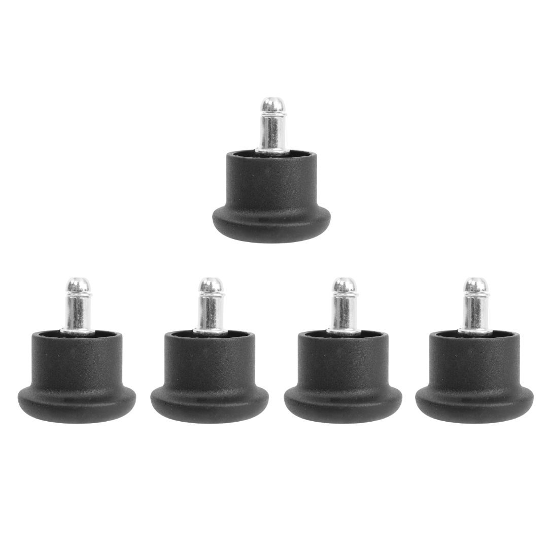 Office Chair Wheel /Glide Width 50mm, Standard Pin, Sets of 5