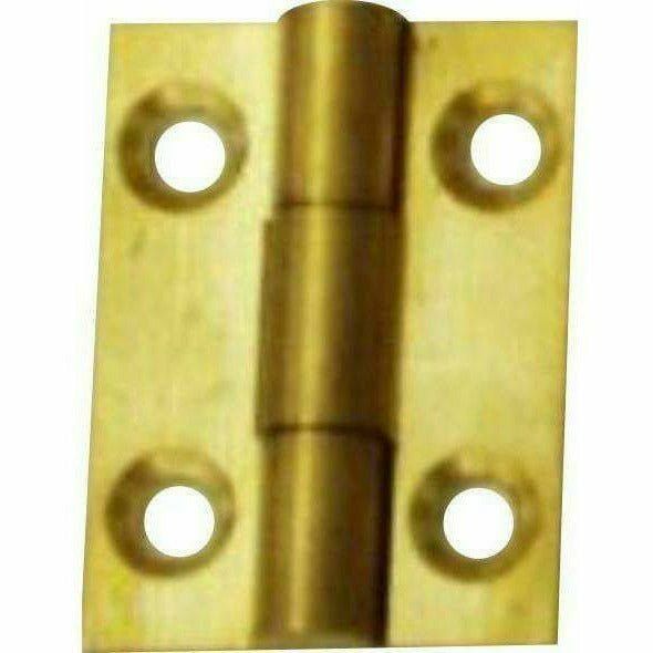 Solid brass butt hinge