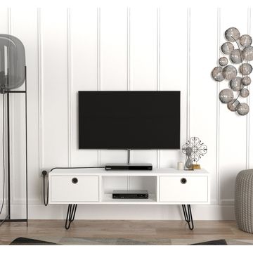 TV Stand Moda - White