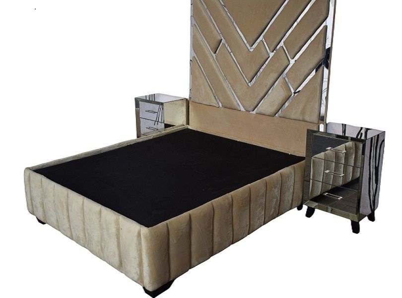 Slay bed Mirror finish
