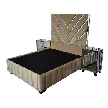 Slay bed Mirror finish