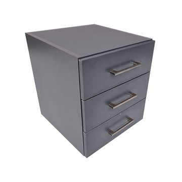 London 3 Drawer Add-On Storm Grey
