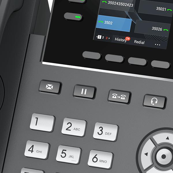 Grandstream 2-Line Carrier Desk Phone W O Poe