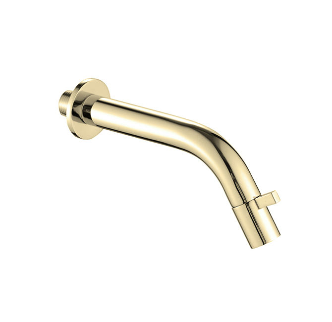 Devario Premio Spout Single Tap Wall Type -Brushed Gold