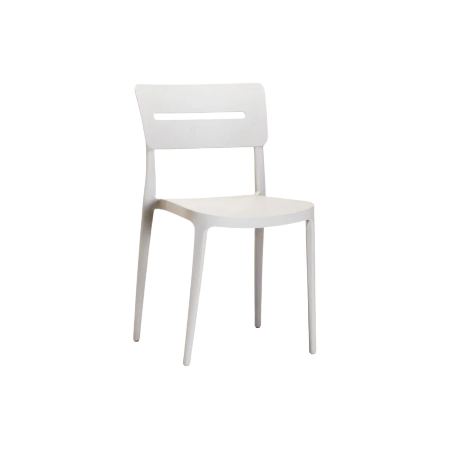 Modern All-Weather Indoor & Outdoor Chair - Light Grey