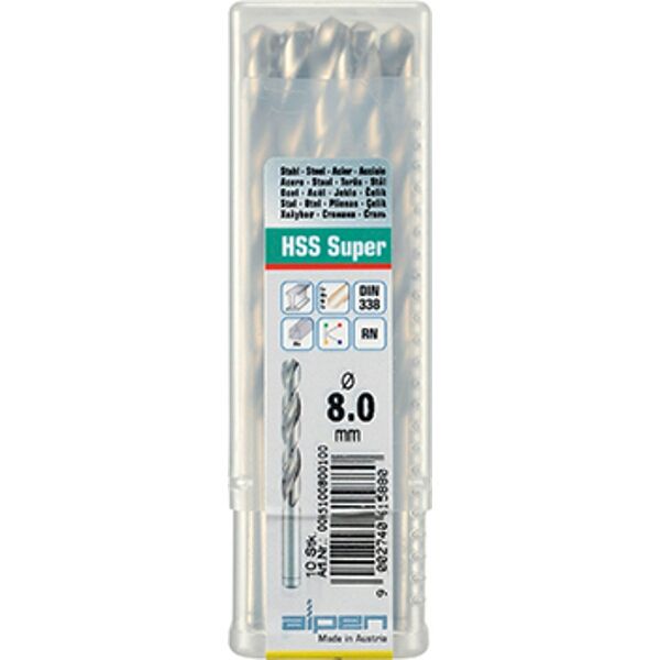 Hss Super Drill Bit 10.5Mm Bulk