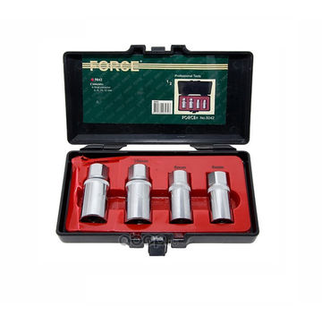 Force - 4 Piece Stud Extractor Set 6mm 8mm 10mm And 12mm