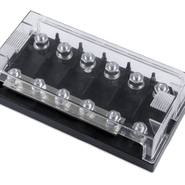 Fuse holder 6-way for MEGA-fuse