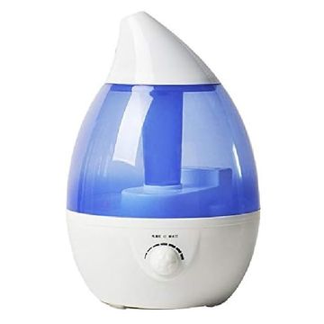 Ultrasonic Cool Mist Droplet Quiet Humidifier (Blue)