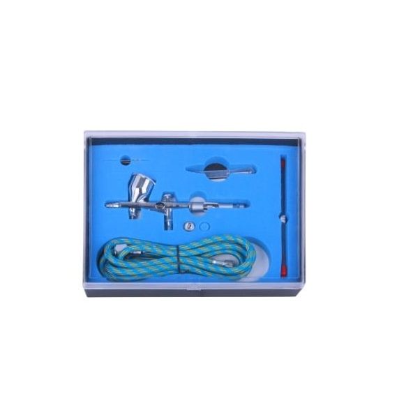 Aircraft Air Brush Kit 0.25 0.3mm Nozzles With 1.8M Airhose